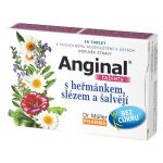 Anginal® z rumiankiem, ślazem i szałwią bez cukru 16 tabletek